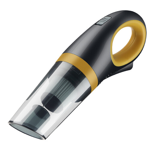 JESIMY car vacuum cleaner wireless charging car household high-power powerful small mini handheld CY yellow (6000pa suction power) wireless model for home and car use