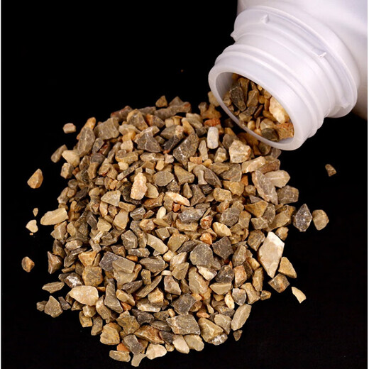 Marble limestone calcium carbonate 100g/500g block granular chemistry laboratory teaching experiment equipment for producing carbon dioxide fine pieces small particles small particles 500g/bottle/white