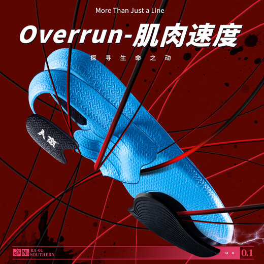 Human-born 2 double-pack sports insoles for men sweat-absorbing and shock-absorbing foot arch support basketball running women 6629 black and blue 41-42
