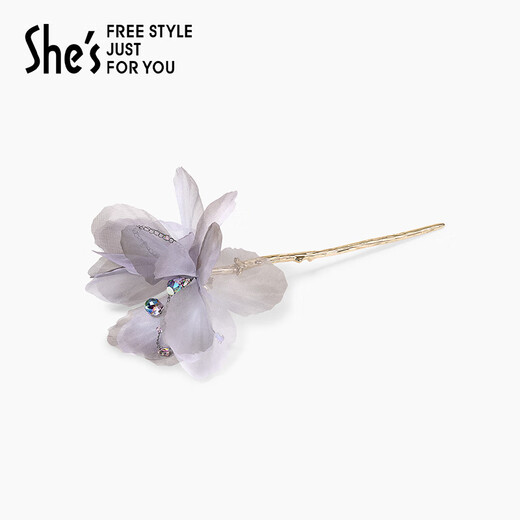 She s Akiko hair accessories Monet impression tulle flower hairpin antique style hairpin hairpin birthday gift for girlfriend
