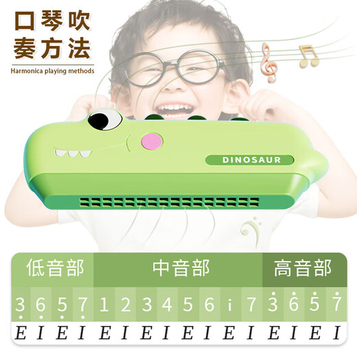 Lige German brand children's harmonica special blowing instrument for beginners in infant silicone toys children's mouth organ Motorga Penguin