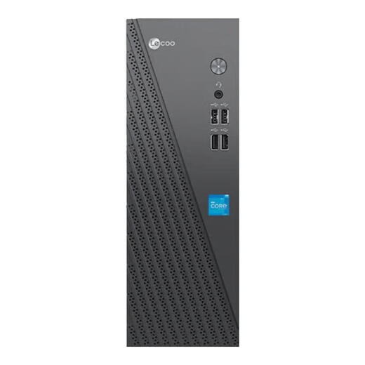 联想（Lenovo)天逸510s/来酷310商用办公台式电脑全套整机家用迷你7.4L小机箱台式主机电脑定制 来酷I3-12100 16G内存 512G固态 单主机（不带显示器）