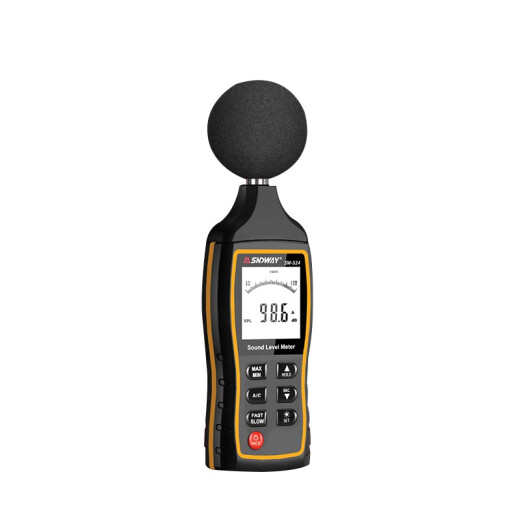 SNDWAY noise meter decibel meter industrial-grade sound level meter high-precision handheld professional digital noise meter tester SW-524 noise meter