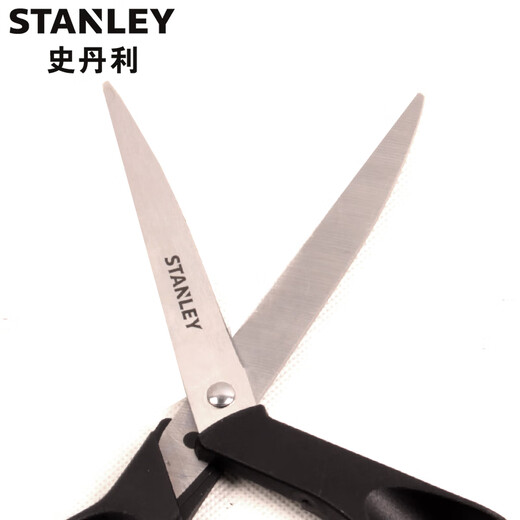 史丹利（STANLEY）/家用剪刀不锈钢弯柄剪刀STHT14109-23剪刀剪纸 不锈 钢弯柄剪刀