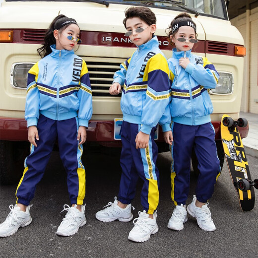Tongran School Uniform set para estudiantes de escuela primaria Clase de otoño Uniforme para niños ropa de jardín de infantes de jardín de jardín