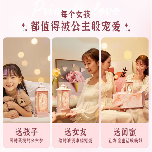 
Wanhuo Music Box Girls Birthday Gift Girls 7-14 Years 10 Children's Toys 8-12 Years Music Box Girls Girls