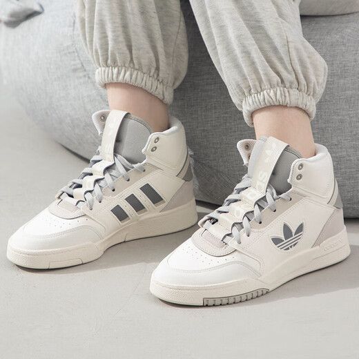 Adidas Casual Chores Chaussures pour femmes 2025 Nouvelles baskets de trèfle d'été SAUTURES PULODIQUES HAUT-TOP IF2694 IF2694 HANYU WHITE GREN 38