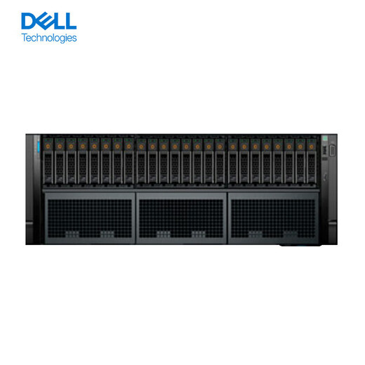 Dell PowerEdge R960 4-Kanal 4U Rack Server 4-Kanal Speicher Host Deep Learning Rendering AI Artificial Intelligence 4 Goldmedaillen 6418H 96 Kerne 2,1 g 256 g 丨 2*480g+6*1,2t 丨 H755