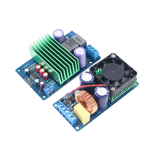 IRS2092S Tablero de amplificador digital Mono 250W500W Clase de alta potencia D Tablero de amplificador HIFI Super LM3886 Caso de módulo 250W