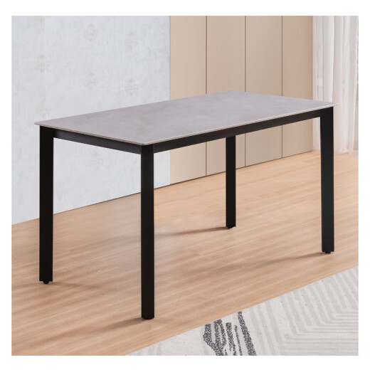 
Dining table stand, table stand, marble table legs, ceramic tile table feet, simple wooden table, middle beam, suitable for 14070 table top, straight feet, black