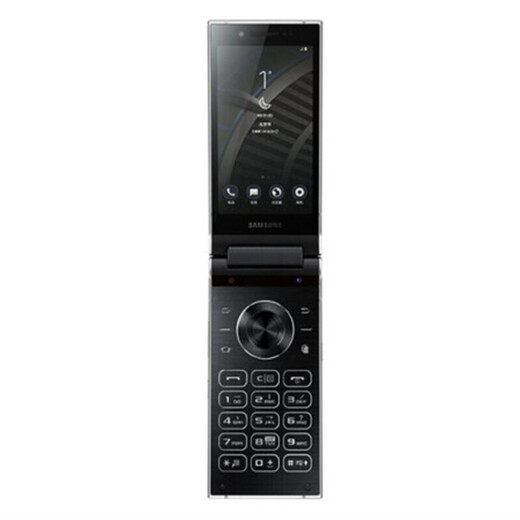 [90% neu in Second-Hand] Samsung W2018 Second-Hand Samsung W2018 Mobiltelefon W2018+ Mobiltelefon Business Dual-Screen-Flip-Telefon Dual Sim Dual Standby Collection Zun Platinum (6 GB+ 256 GB)