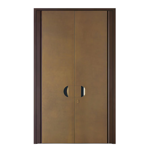 Yuelongmen Intelligent Armored Door Smart Door Fingerprint Password Lock Anti-theft Door Entry Door Porch Customized Carved Aluminum Door XT510 Non-standard Customized Sizes Contact Customer Service for Details