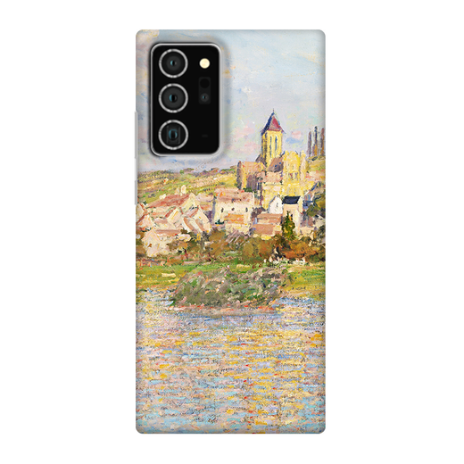 Meskins Samsung note20+ mobile phone case Monet oil painting sunrise impression haystack note20 ultra protective cover men and women new art 3899 Note20
