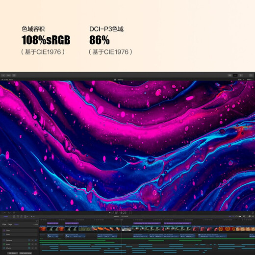 Lecoo Lecoo Lecoo 27-inch IPS screen 2K75Hz HDR10 108%s wide color gamut low blue light quick-release wall-mounted home office computer monitor M2712Q