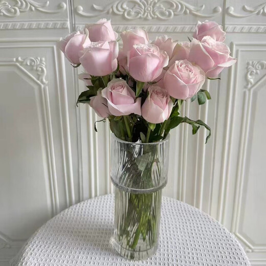 Jingdong Flowers Boutique Soilless Cultivation Roses in Random Colors 20 Pack New Year's Eve and New Year's Day New Year's Eve Gifts 45-50CM Straight from the Source