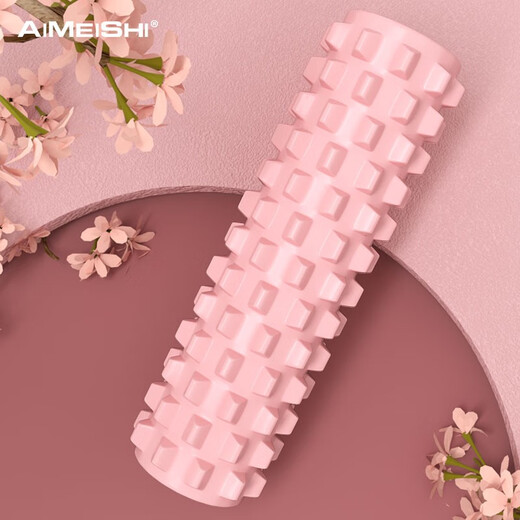 Ames Foam Roller Mace Yoga Supplies Foam Roller Muscle Relaxation Roller Shaft Massage Shaft Yoga Column 45cm Wolf Tooth Solid Mint Green