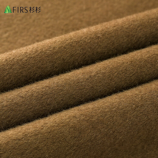 Shanshan 100% wool double-sided woolen coat men's autumn and winter mid-length casual woolen windbreaker woolen work coat for men