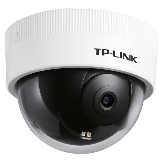 普联（TP-LINK）无线监控摄像头 防暴吸顶半球 红外夜视高清安防监控器 室内家用公司办公商用手机wifi远程APP查看 400万超清防暴半球 64G 2.8mm