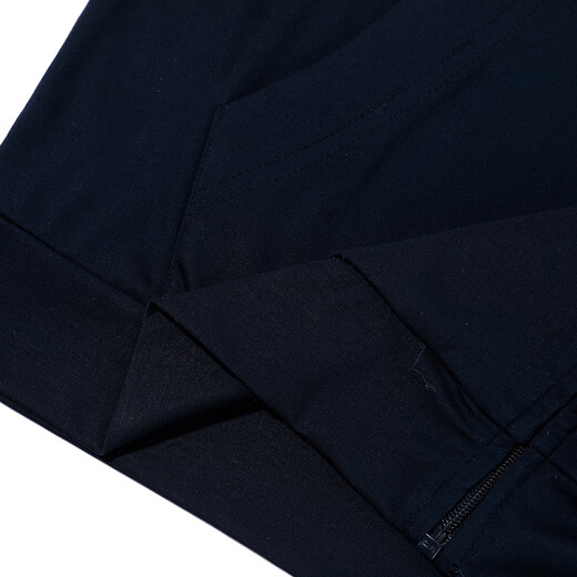 Mr. Aimu [New Product in Spring and Summer] 24SS Indoor Comfortable Hooded Zipper Cardigan Long Sleeve Outer Wear Men's NS81L231 Dark Blue 841 3XL 185