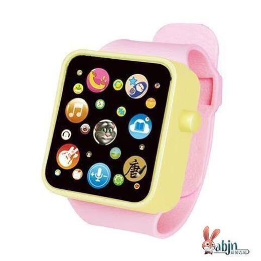 Kaishi Children's Toy Watch Edad de 1 a 3 años, puedes cantar y escuchar a la persona que llama por teléfono que trae conciertos para cantar y cuenta historias y lee poemas antiguos. Colorido reloj azul oscuro