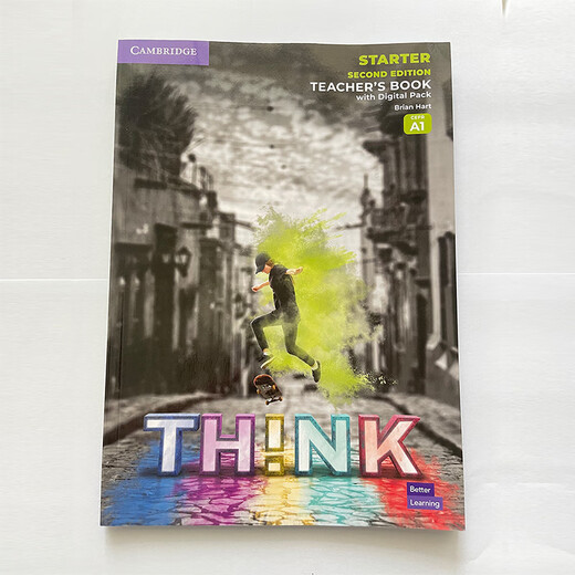 think教材新版第二版2版Think Starter 12345级课本+练习册+在线账号 送音频视频测试答案 正版现货 12-18岁英语教材原版进口剑桥中学英语 新版think starter教师用