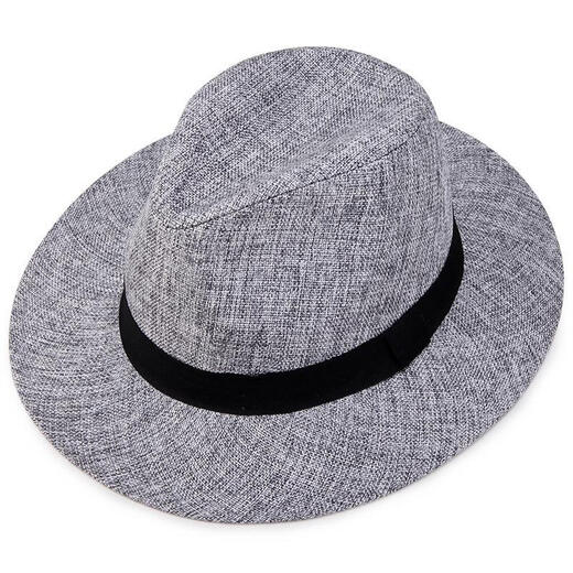 Trois livres verts d'été moyen d'âge moyen et âgé d'été cool cool chapeau top chapeau soleil chapeau jazz chapeau printemps et automne.