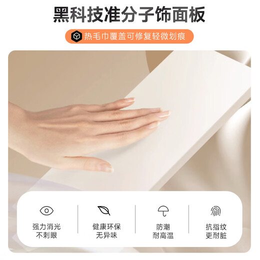 Wolin E0 level environmentally friendly light luxury boss desk desk simple modern desk and chair combination president desk high-end boss desk 2.2 meters single cabinet-boss desk