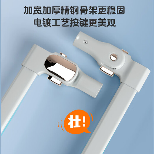 诺梵亚床围栏儿童防摔防护栏宝宝挡板拼卡其色1.8+2.0+2.0免打孔三面装