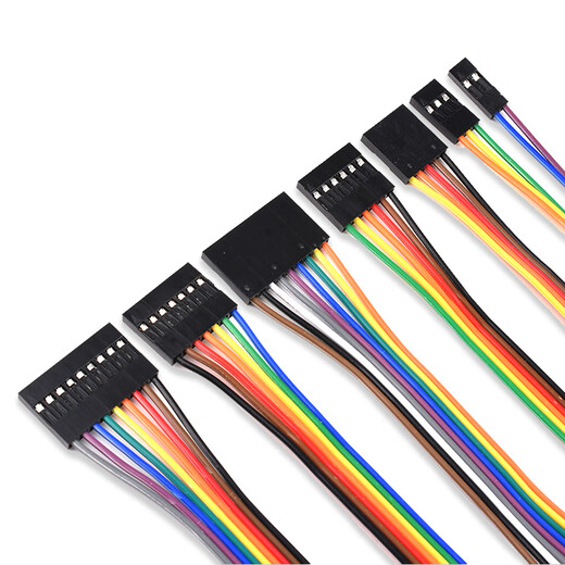 2.54mm DuPont rehearsal cable 2P3P4P5P6P7P8P910P double-ended 10/15/20/30/40/50cm 8P 30CM (5 pieces) others