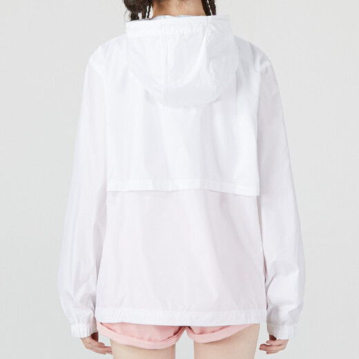 耐克（NIKE） 女装套装 梭织运动服连帽夹克外套收口束脚裤休闲宽松梭织长裤 单件外套/DM6180-100 L/165