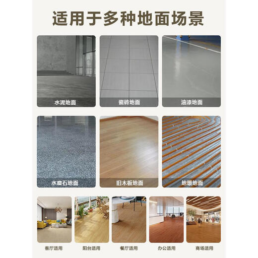 地板贴自粘pvc家用石塑木地板自己铺加厚耐磨翻新改造地板革铺垫 木纹9712/20平方 加厚耐磨
