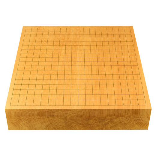 御圣熊须碁盘店香榧木棋盘独木90mm柾目高档收藏送礼比赛9710/9712 9710盘+黄檗木罐+34实用印+扇杯