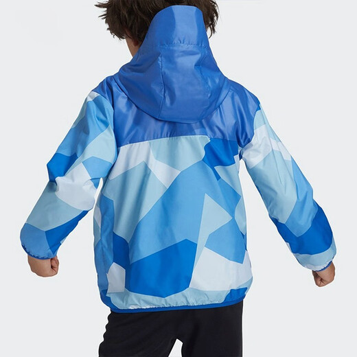 adidas阿迪达斯男童春秋款防风休闲梭织夹克外套 GG3527 GG3527 A104