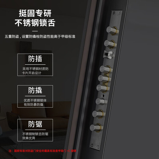 Tinggu Class A Дверь Дверь Вентиляция Дверь Дверь Домохозяйство Loxury Dogre Door Door Door Door Door Mother Door A8 Механический замок 1050*2150 мм [открытая консультация]