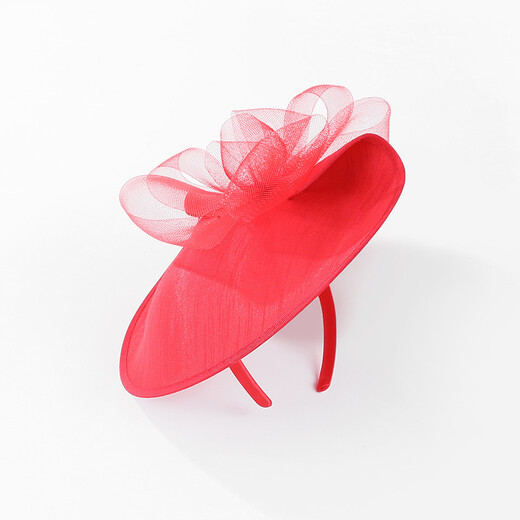 EE Fashion Top Hat Mesh Retro Elegant Headband for Women Black M(56-58cm)