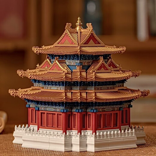 Taihe Hall Bausteine, Städtebau und Zapfen Montage Bausteine