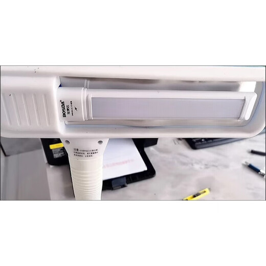 BOSDA desk lamp LED integrated 220V color temperature two-pin eye protection lamp 3W5W warm white 3W natural light 16.5cm (one pack)