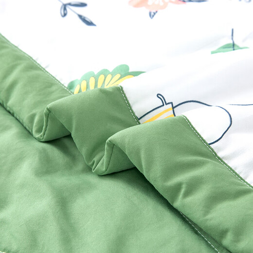 Arctic velvet children's air-conditioned quilt baby summer cooling quilt baby home nap blanket bedding three-piece set kindergarten washed cotton Lion Kingdom air-conditioned quilt 120*150cm