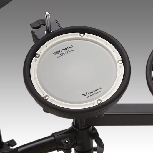 
Roland TD-07KV professional performance electronic drum low noise drum jazz drum set home practice TD-07KV five drum four cymbal silver three-piece set