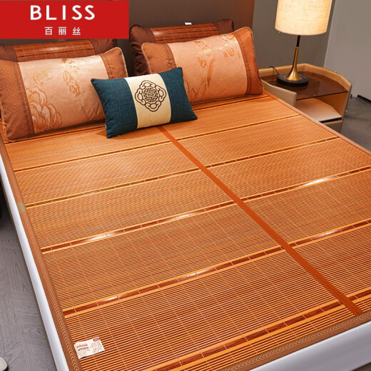 Bliss Mercury Home Textiles produces summer mat bamboo mat summer ice silk mat summer student dormitory single foldable four-season Anzhu ecological mat 1319m