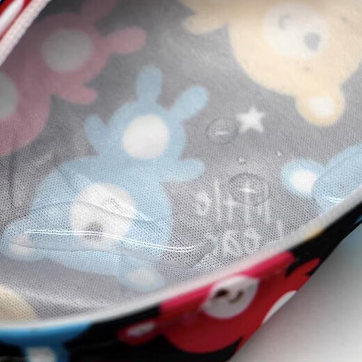 Jie Yi Nuo Diaper Bag Baby Diaper Storage Bag Baby Outing Waterproof Hanging Bag Storage Bag Children's Clothes Diaper Bag Light Blue Car Large Size 30*28cm