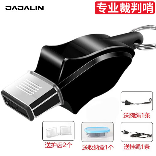 JAJALIN whistle outdoor lifesaving dolphin whistle basketball football volleyball sports coach referee whistle black