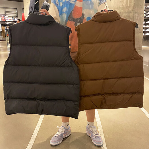 耐克（NIKE）羽绒马甲背心男冬季新款运动保暖外套 DV1136 FB7374 DV1136-010 XXL