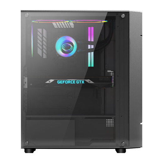 华南金牌X99电脑台式主机10核/18核GTX1660/3060游戏多开模拟器设计渲染台式电脑DIY吃鸡游戏组装机 配三：2680V4丨16G丨256G丨1050TI
