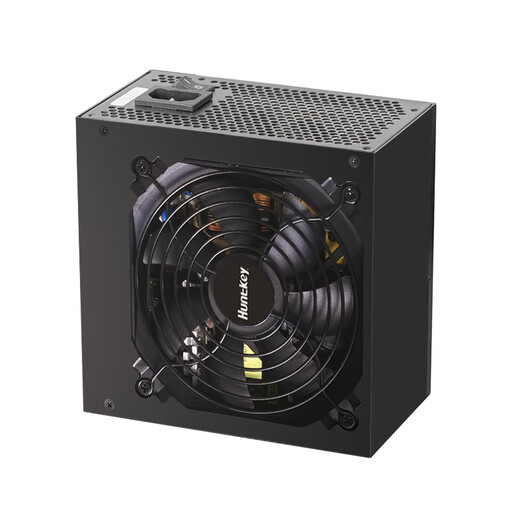 Huntkey WD850K Vollmodul Goldmedaille 850W Computer Stromversorgung (80plus Goldmedaille/Einzelkanal 70.8a/natives PCIE5.0/Vollspannung/LLC+SR+DC-DC)
