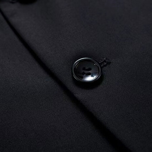 
Red Dragonfly (RED DRAGONFLY) Men's Business Suit Jacket Young and Middle-aged Business Work Slim Professional Suit Jacket Male Wedding Groom Black 3XL [125-140Jin[Jin equals 0.5 kg]]
