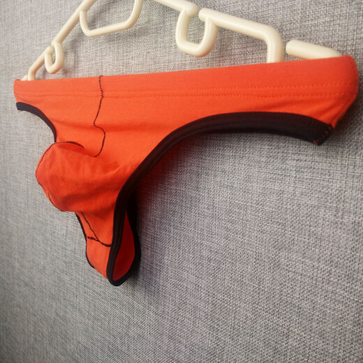 Please Confidential Shipping Men's Thong Comfortable Cotton Sexy Men's T-Pants Valentine's Day Gift Night Gold 2XL