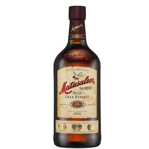 Matusalem Ron Alter Rum Back- und Getränkebasis Wein laminierter Keller Nr. 15 Klassischer Rum 700ml 1 Flasche