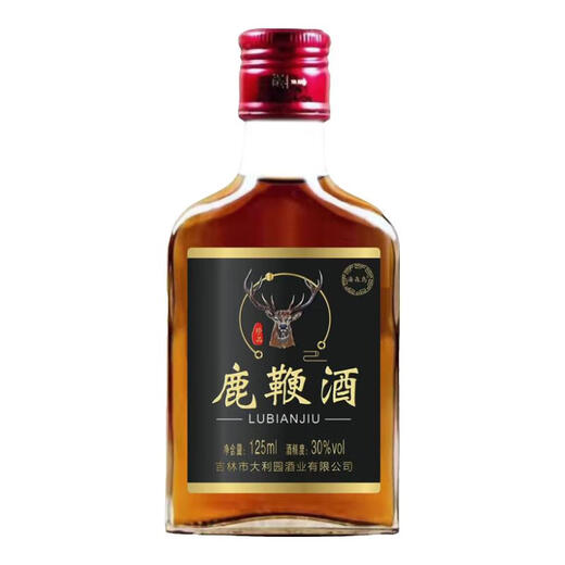 Lubian wine animal and plant compound wine small bottle health tonic wine non-health wine medicinal wine liquor 30 degrees 125mL 8 bottles