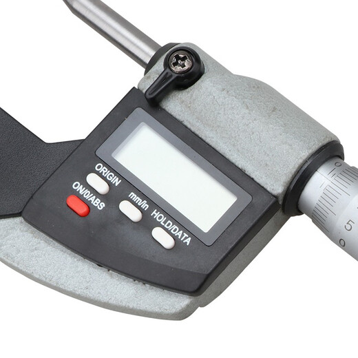 Three-measure wall thickness round head spline small probe single and double pointed digital display micrometer 0-25mm flat tip crimping height gauge JDP03 wall thickness double round head 0-25mm